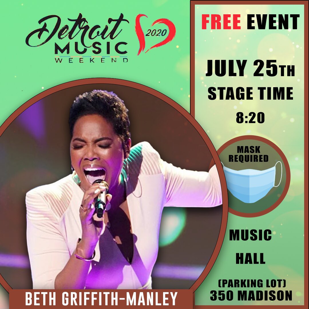 bethalwayssings's tweet photo. I can't wait to sing for you tonight !!! π€
#Beth #bethalwayssings #daughterofaFunkBrother
#DetroitMusicWeekend https://t.co/c1tE3tit9k