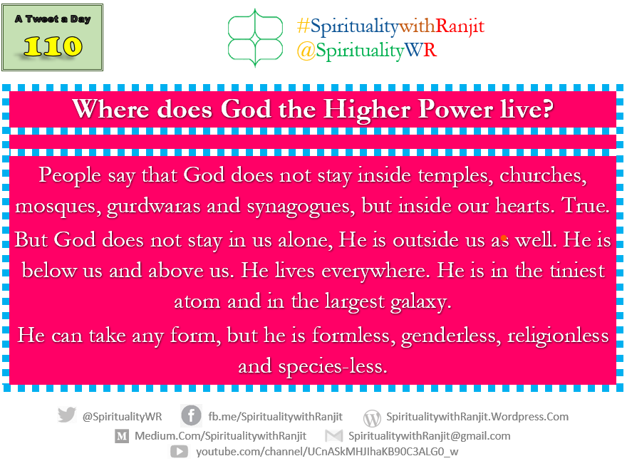 spiritualitywr's tweet photo. #SpiritualitywithRanjit
#day110
#Tweet110
#post110 https://t.co/9BuQ2xp49D