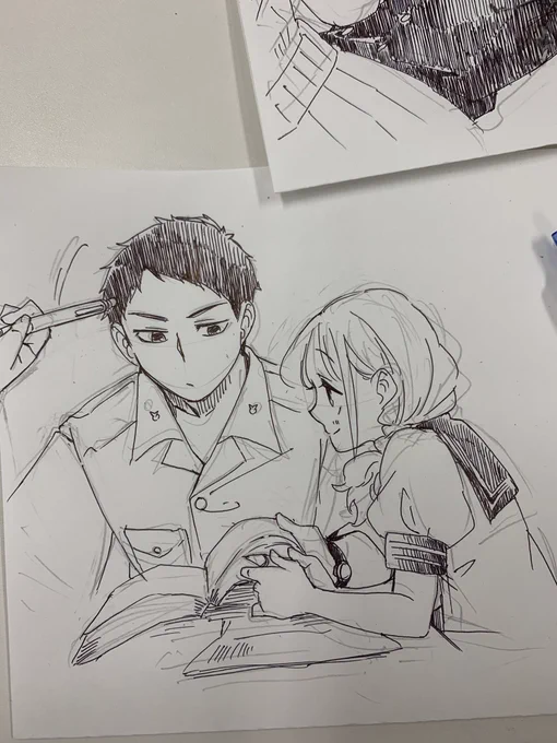 ここまで描いたならやっぱりねー🤭
これで落書き終わり‼︎ 