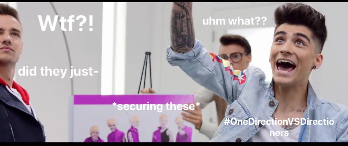 connexionarry's tweet image. Proper presentation of us and them rn 

#OneDirectionVSDirectioners