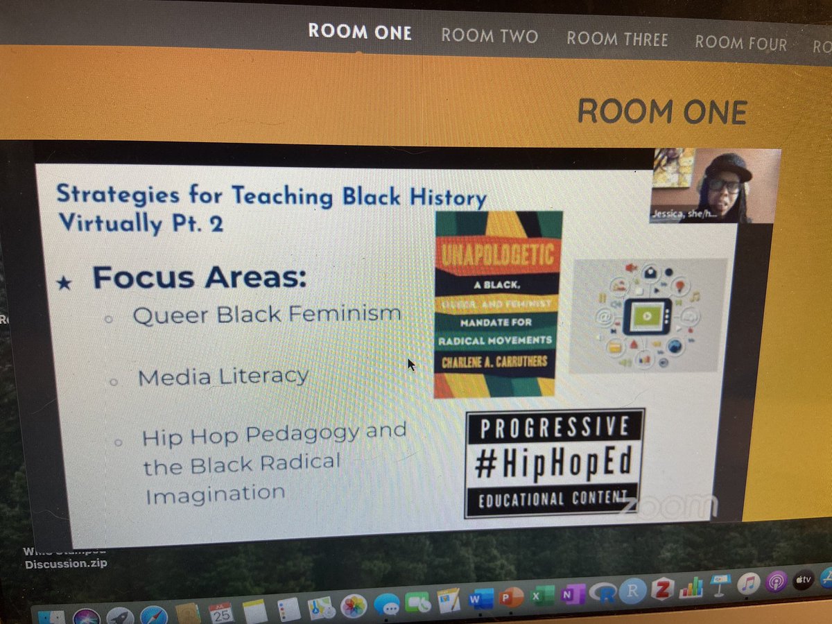If you think that you can’t teach Black history during Covid, Jessica Rucker is here to let you know it can be done & done FANTASTICALLY. @DrLaGarrettKing @woodson_argued #cartercon2020 #teachingblackhistory