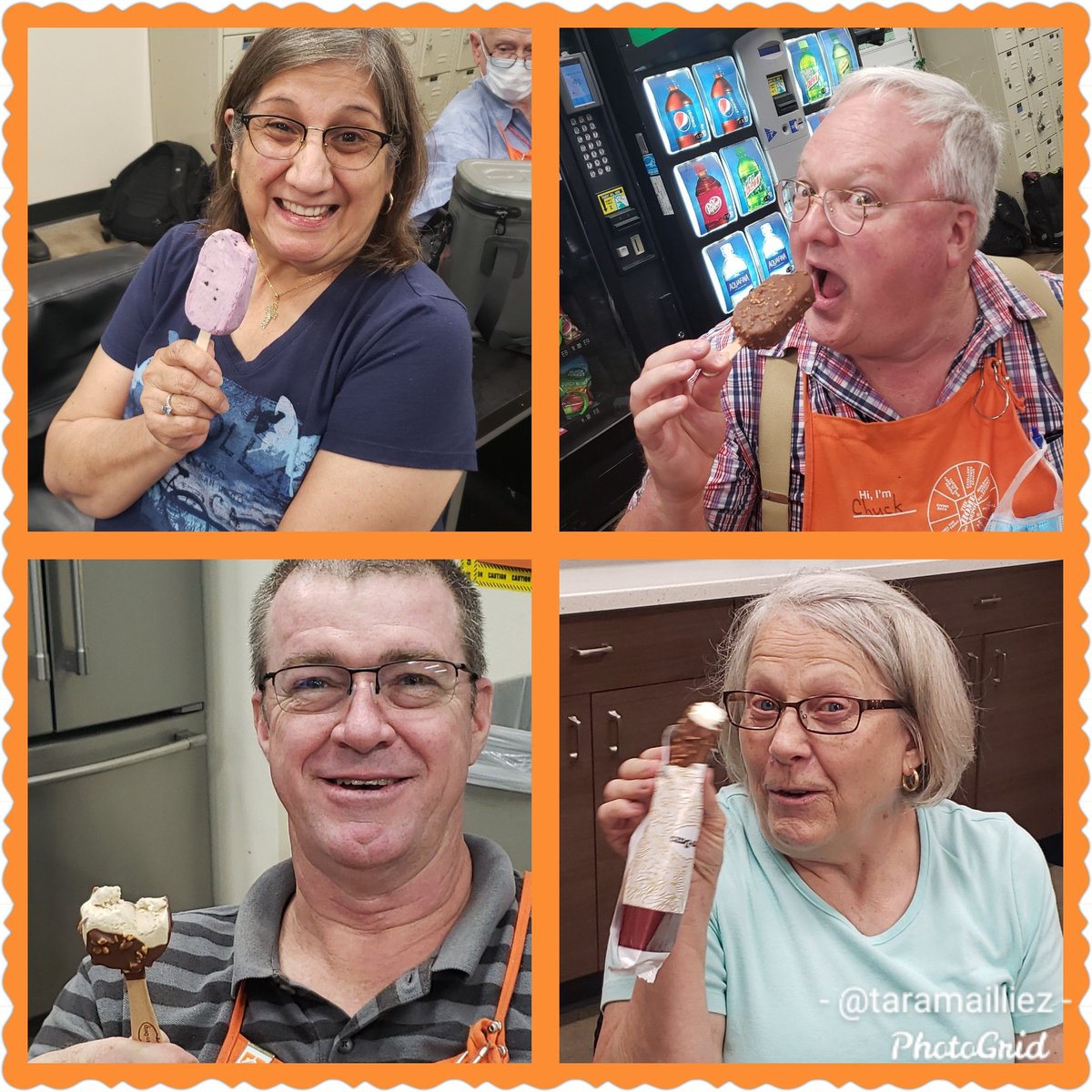 TaraMailliez's tweet photo. 🧡 Ice Cream Bars Day 🧡
#0134 Associates have really enjoyed this week!
#Icecreamweek
#takingcareofourpeople 
@hollytate122 https://t.co/q3F30KMRgb