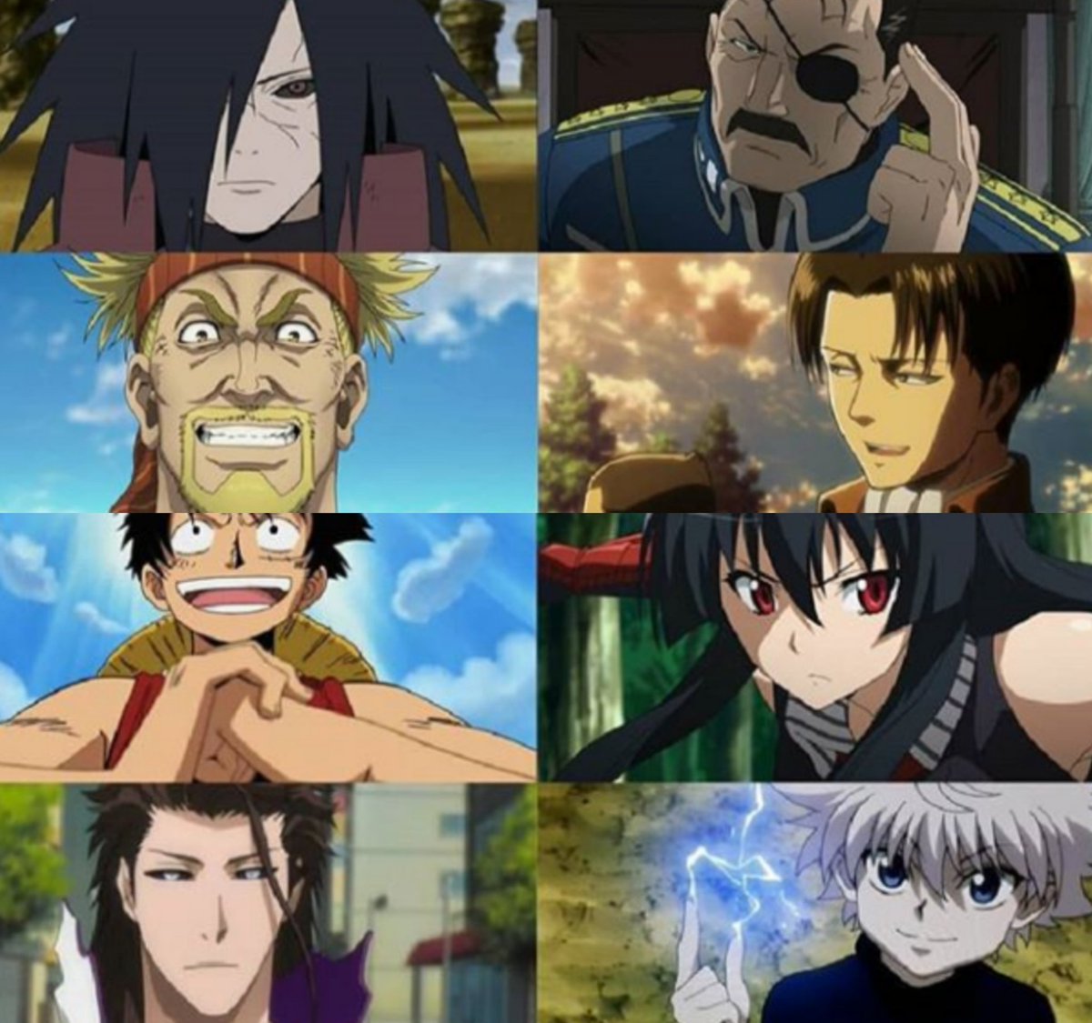 killuasdrip__'s tweet photo. The "I'm a literal one man army" squad https://t.co/zTsVIfcTdd
