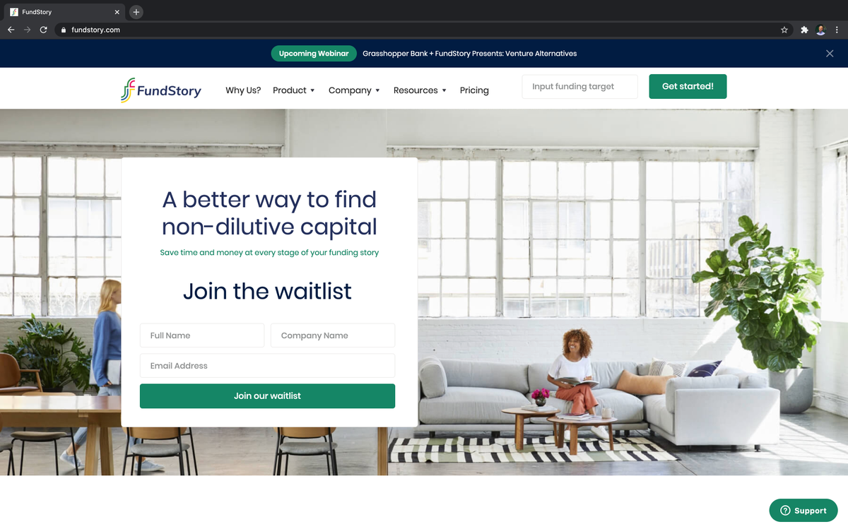 BobbyOGilbert's tweet photo. Website update! 👉https://t.co/8ANIqNBjIE👀

Join our waitlist to optimize your funding story and tap into non-dilutive options like:

💰Term Notes
🎖Grants
🤝Revenue Shares
🏦Credit Lines
💳Business Credit
💵 Cash Advances https://t.co/DD0F2IXKqT