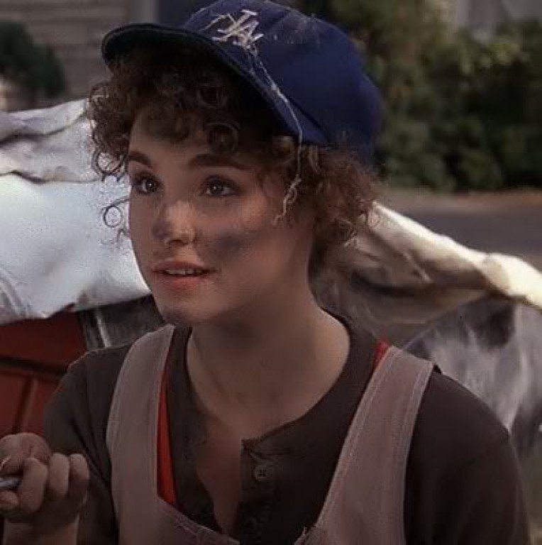 It was years before I connected that one of the Princesses in Bill & Ted 1, Diane Franklin, was also Monique in Better Off Dead, another of my favorite childhood films. I crushed hard on Monique. Historical babe, as Bill and Ted would say.