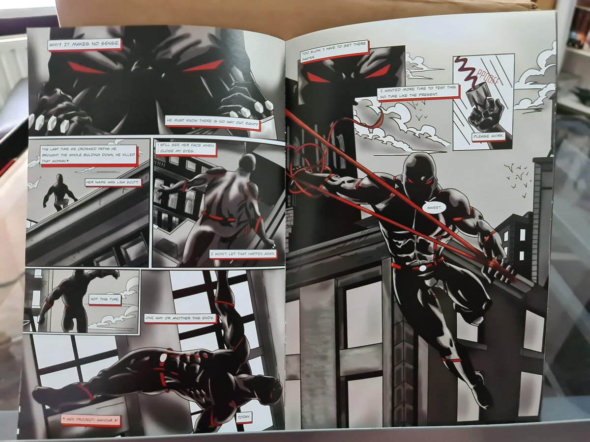 ProjectSaviour's tweet photo. Treat yourself to issue 5 of Project: Saviour!
Daredevil meets Sin city.
Grab a copy today at https://t.co/Z9vVgk0AIf
With a fantastic variant cover from @OwlEyeComics
#indiecomics #comics #projectsaviour https://t.co/HCA1C6ReQ0