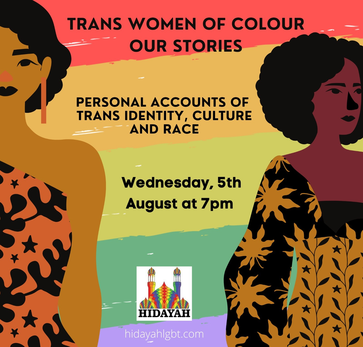 In our first event about #Trans Lives, Mridul Wadhwa shares her personal accounts as a Trans migrant woman, her identity, culture &amp; race - 5th August at 7 pm. 

Book your free tickets at 
eventbrite.co.uk/e/trans-women-…

#TransIsBeautiful #translove #TransIsBeautiful #TransWomenareWomen