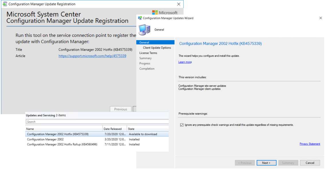panusaukko's tweet image. After &amp;gt; 4 years with #MECM CB builds, this is my first time that I need to manually install an update that is not available from #ConfigMgr&apos;s cloud service. I guess this fix is not for most environments! 🤔 
support.microsoft.com/en-us/help/457…