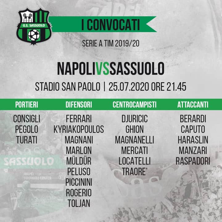 Estos son los convocados #ForzaSasol 🖤💚