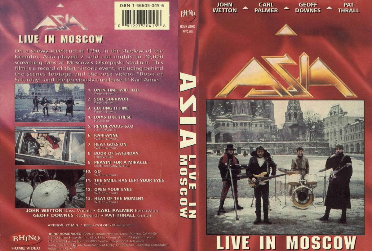 Live in 洋楽 Deluxe Asia Edition Moscow 1990
