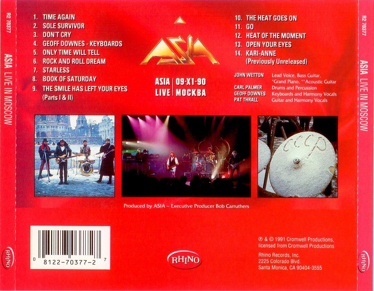 Edition Live Asia 1990 Deluxe Moscow 洋楽 in