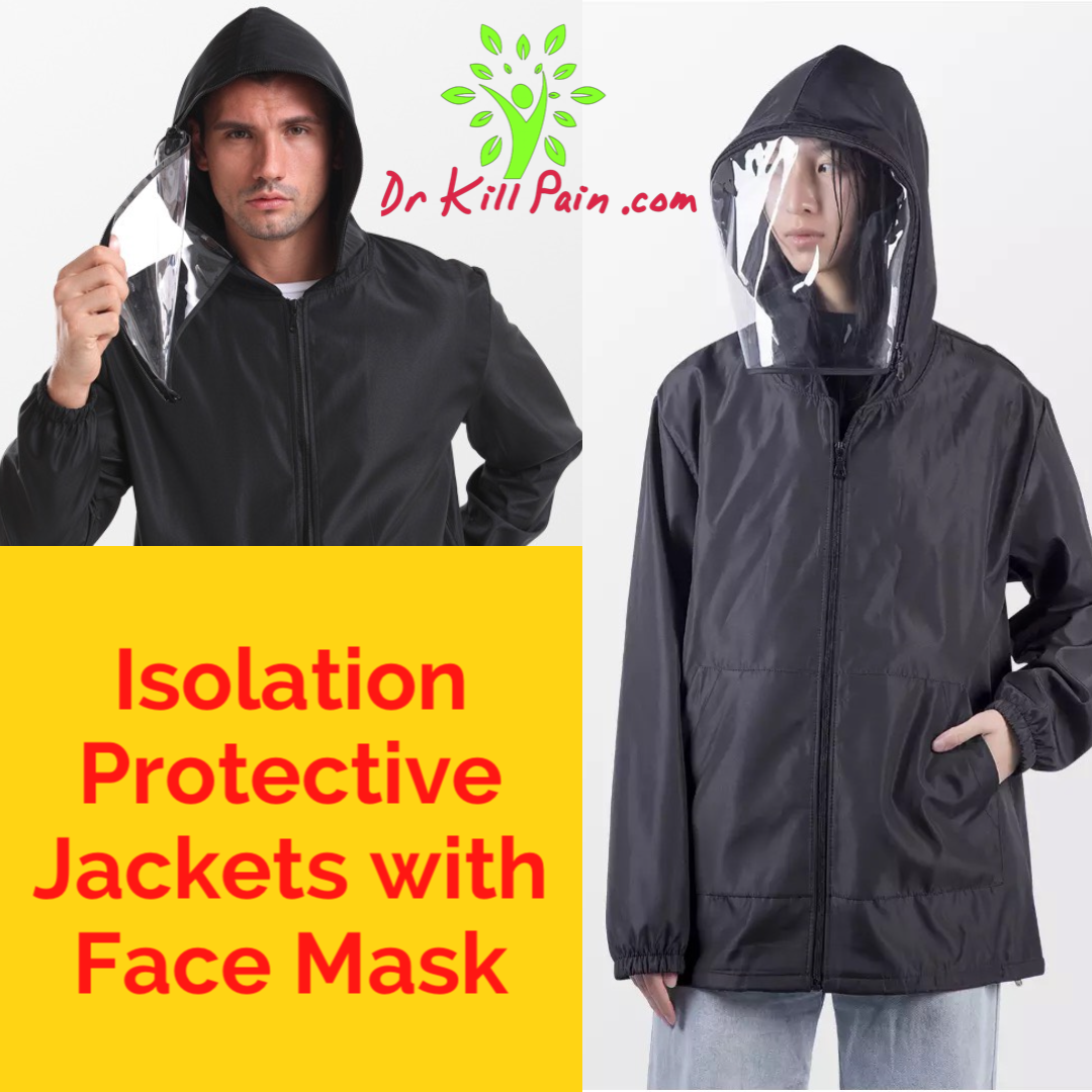 DoctorKillPain's tweet photo. Anti Coronavirus Protective Jacket with Face Mask Attached now available!
Buy here: https://t.co/BwZdPXXxkA
#NewArrivals2020 #FightCoronavirus #ProtectiveJackets #BestSellers #AntiCoronavirusJackets #Coronavirus #COVID19 #FaceMasks #MouthCovers #ProtectYourself https://t.co/47hHqJs4oQ