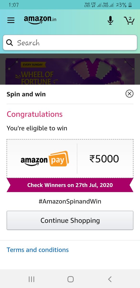 SharwaVikas's tweet photo. Can #amazon give me this 5000
😊😊🥰#amazonspinwin https://t.co/D7Ma7J6ws4