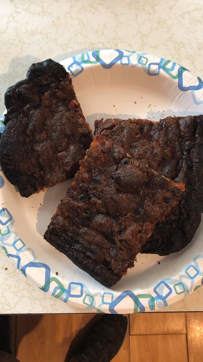 motorcycle_guy's tweet photo. Cooking advice while debugging software: DON’T.
Well done is not a way to serve pizza. https://t.co/r0FcnON29X