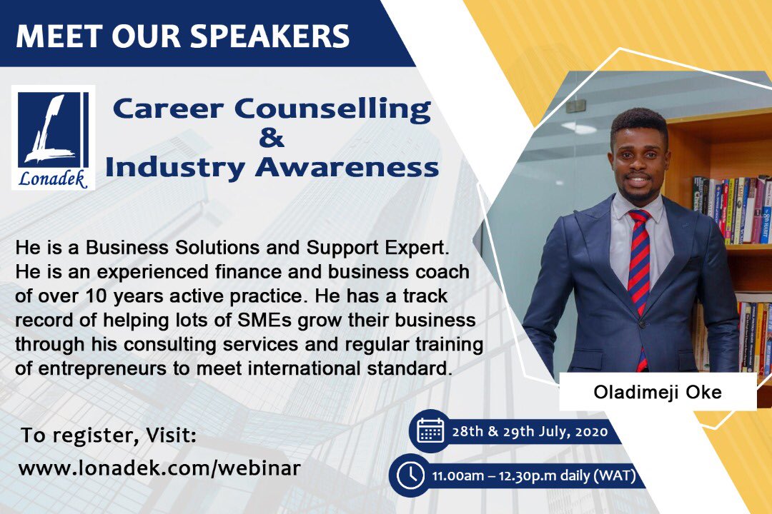 dimeji_oke's tweet photo. POTUS signed an executive order that will overhaul the government’s hiring practices so that a job applicant’s skills will be given priority over a college degree.  Come learn what skill sets are needed for the job of the future at Lonadek Inc. https://t.co/tfhzcdIKS9 https://t.co/HFDOrFjdM9