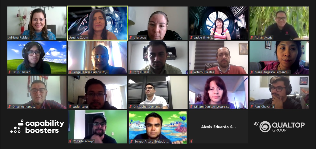 cpboosters's tweet photo. Nuestra tradicional foto de cierre de Curso 📸 "SCRUM MASTER". Gracias por tu confianza y apoyo #YoAprendoEnCasa

#mexico #colombia #OnlineLive #quedateencasa #scrummasters #scrum #agilidad #agile #agilismo #capabilityboosters by Qualtop Group https://t.co/sBX5oGosUD