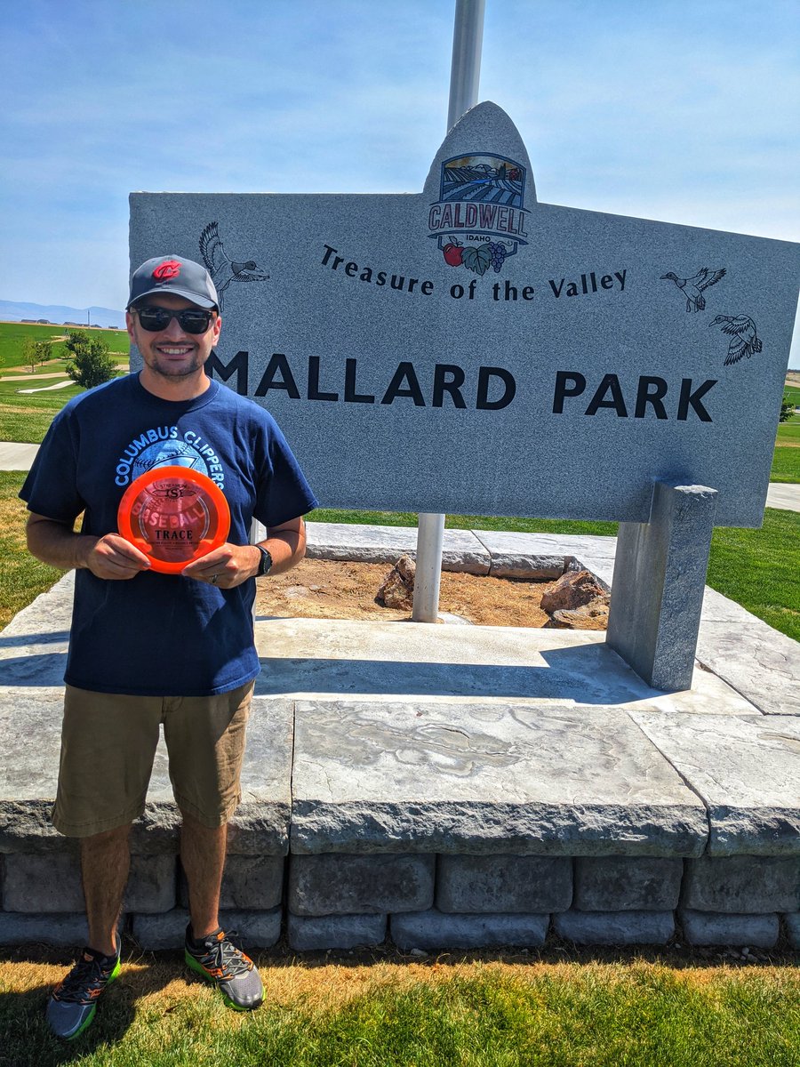 tmwimbish's tweet image. We were excited to play a course in Idaho today that was designed by @SarahHokom! 😁🥏