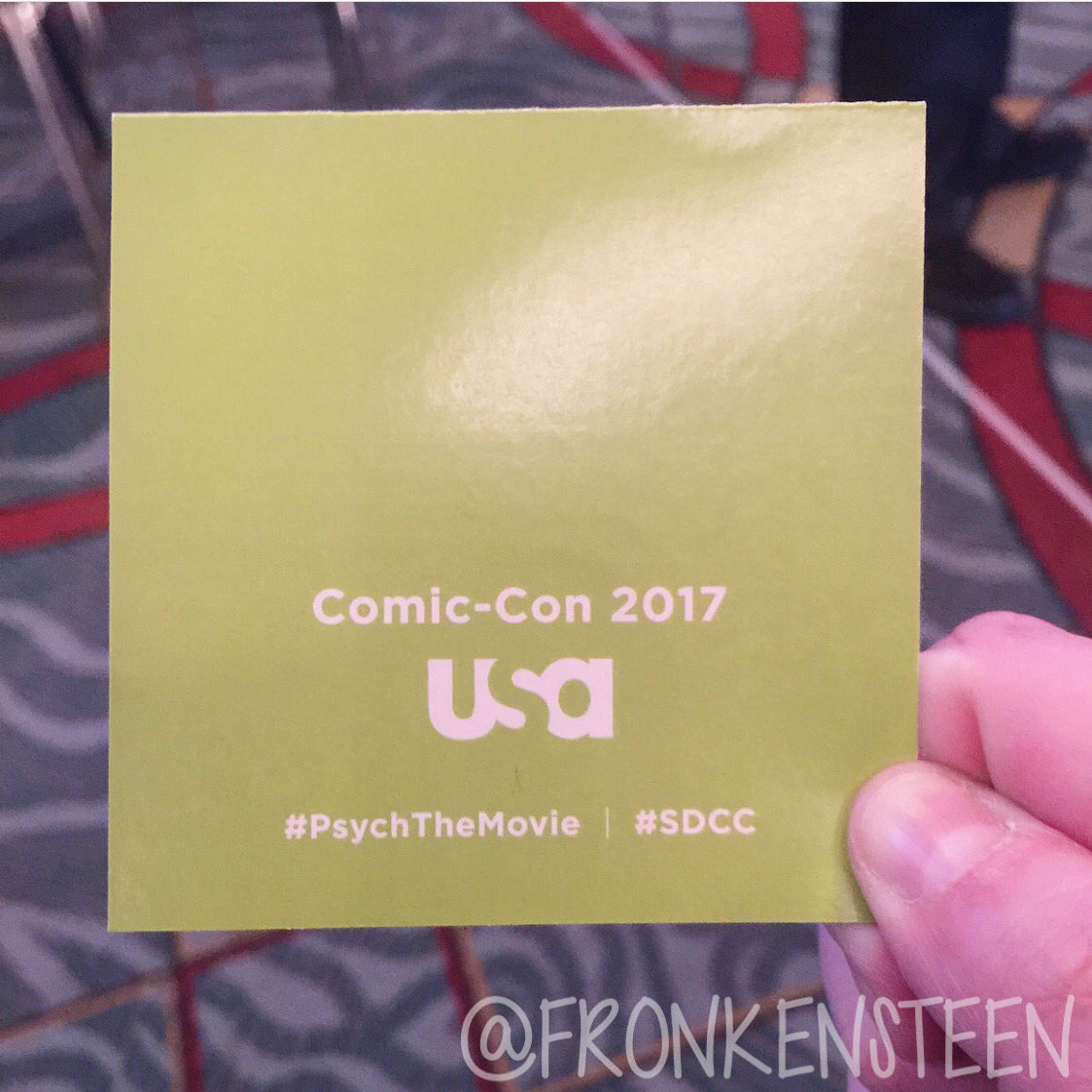 Fronkensteen's tweet photo. 2017 also gave us another @psychpeacock panel after two years of absence in Ballroom 20. 🙌🏼 #sdcc #sdcc2017 #sdcclov #sdcclov2017 #Timehop #comiccon https://t.co/xcuKQw3C6g https://t.co/63VLUqYAZs