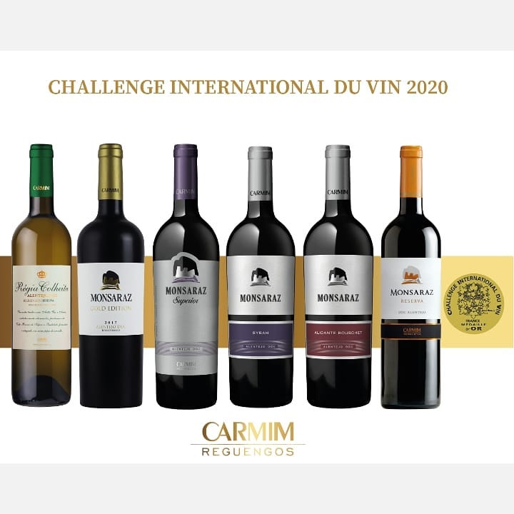 manuelrosa_'s tweet photo. CARMIM arrebata 💪🍇🍷 6 medalhas de Ouro no concurso Challenge International du Vin 2020 🏅🍷🍇
#Carmim #ReguengosdeMonsaraz #Alentejo https://t.co/LJPvB7tFgD