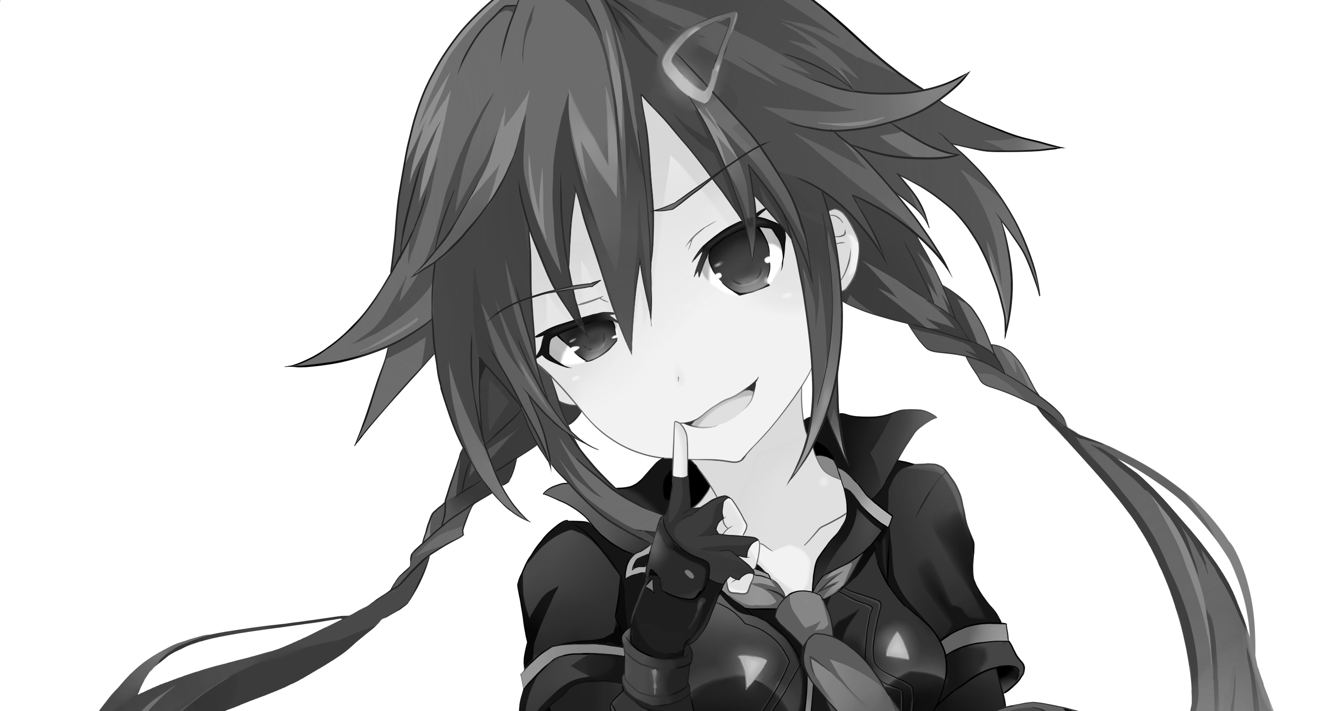ラム音 かっこいい系のイラストありませんでした 絵をモノクロにするとかっこいい ネプテューヌ T Co K2xzg5har5 Twitter