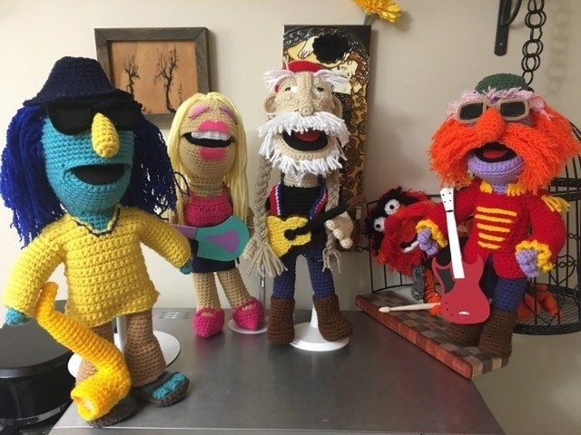 knithacker's tweet image. Barbara Smith's Amigurumi Muppets Are The Best Thing You'll See Today ... She's A Crochet Master! 👉 buff.ly/2OUbnJV #art #fiberart #amigurumi #crochet #muppets #theelectricmayhemband #handmade #diy #crochetaddicted