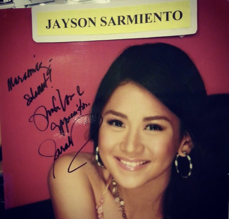 Happy birthday to my ultimate idol, Sarah Geronimo! Wishing you more fruitful years to come, enjoy married life and just enjoy your life. You deserve to be happy. Masaya na rin kami 4 u. Looking forward to see you perform again on the concert stage! I love you! #HappySARAHGDay