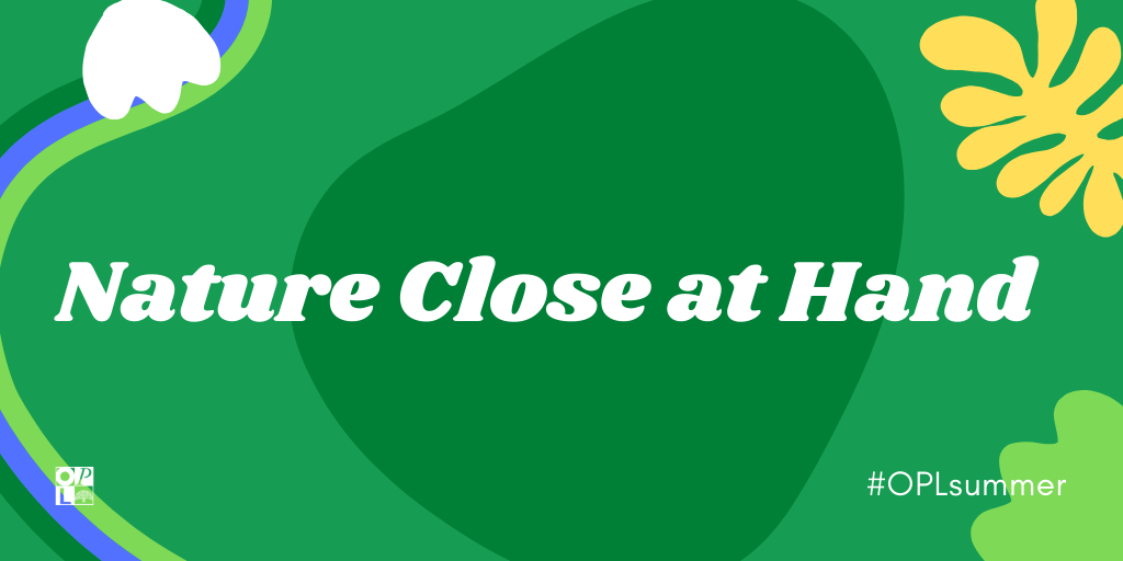 oaklibrary's tweet photo. #OPLSummer Week 9 - "Nature Close at Hand" - features a 4-part video series and a special scavenger hunt with @EBRPD!
Learn more: https://t.co/oyKQU3Sgvr https://t.co/QciTcGO6HQ