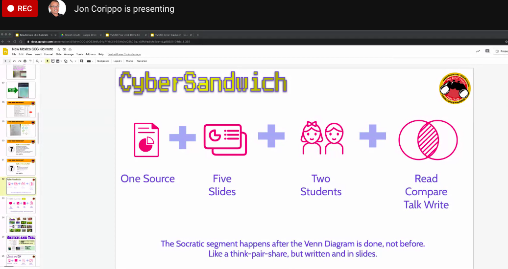 I've been a fan of #eduprotocols for a while now. Excited to hear @jcorippo speaking about how they can be integrated in our classrooms this year - virtual or in person! #NMSLS2020 <a href="/GEGNewMexico/">GEG New Mexico</a>  #SaturdayTeachers
