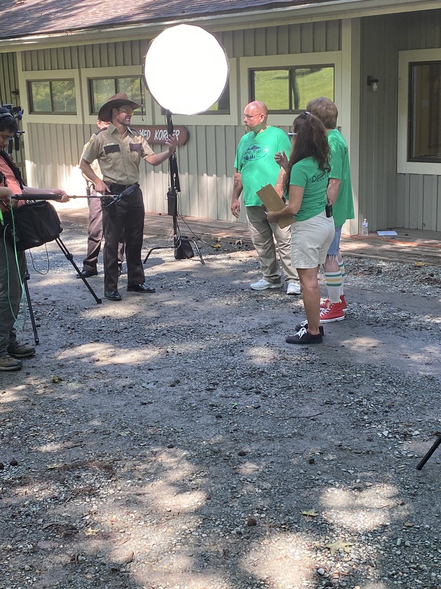 PaulBrownCHS's tweet photo. On the set of #BloodySummerCamp @DaveSheridan @Felissa_Rose #GenerationNowhere @creechcubed https://t.co/djf8UPc84y