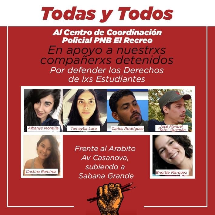 Movimientos populares exigen la liberación de los compañerxs detenidos esta madrugada. ¡Defender derechos no es un delito!