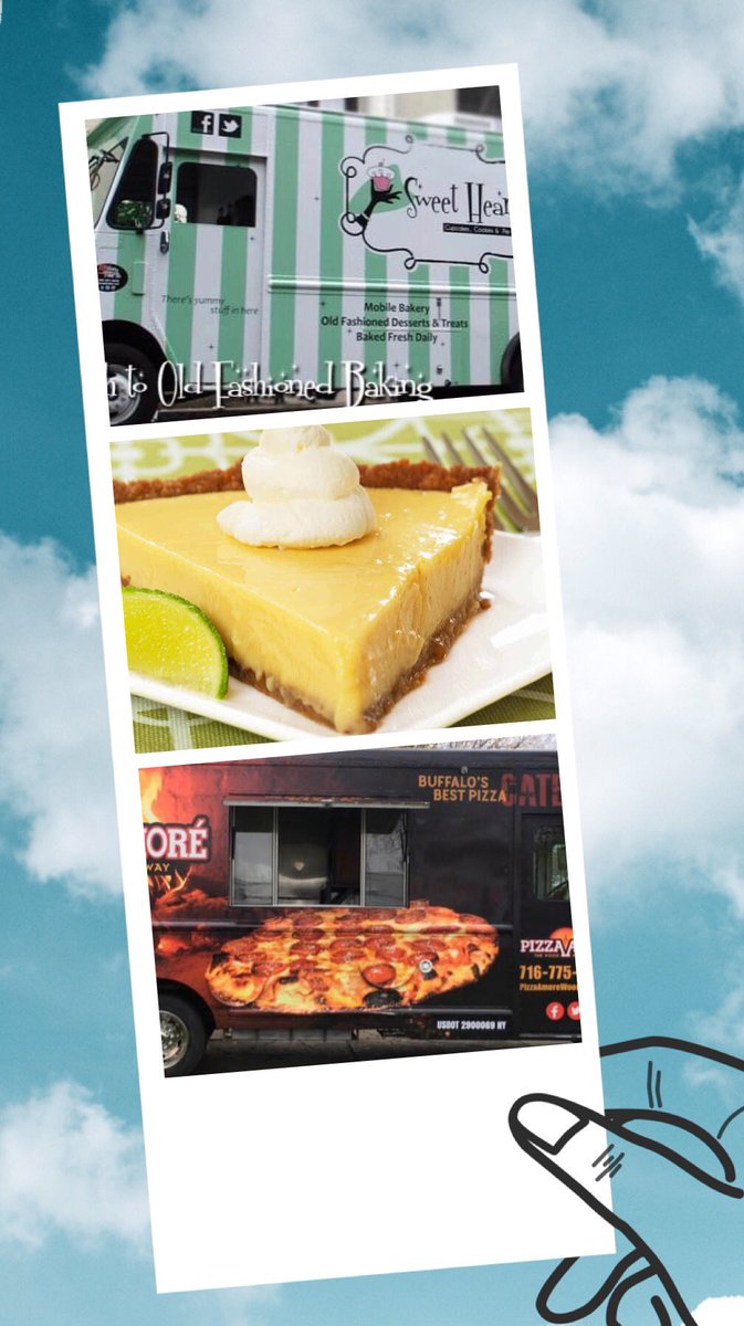 This evening at <a href="/larkinsquare/">Larkin Square</a>, <a href="/MobileWoodFire/">Pizza Amore-WoodFire</a> joins us, 4-8 with live music by Alex McArthur Trio from 5-8pm! 

#BuffaLove #EatDessertFirst