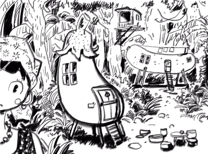 かっこよくなるか試そうと思ったが元々モノクロの絵ばかりじゃった。モノイロクローバーZ #絵をモノクロにするとかっこいい 