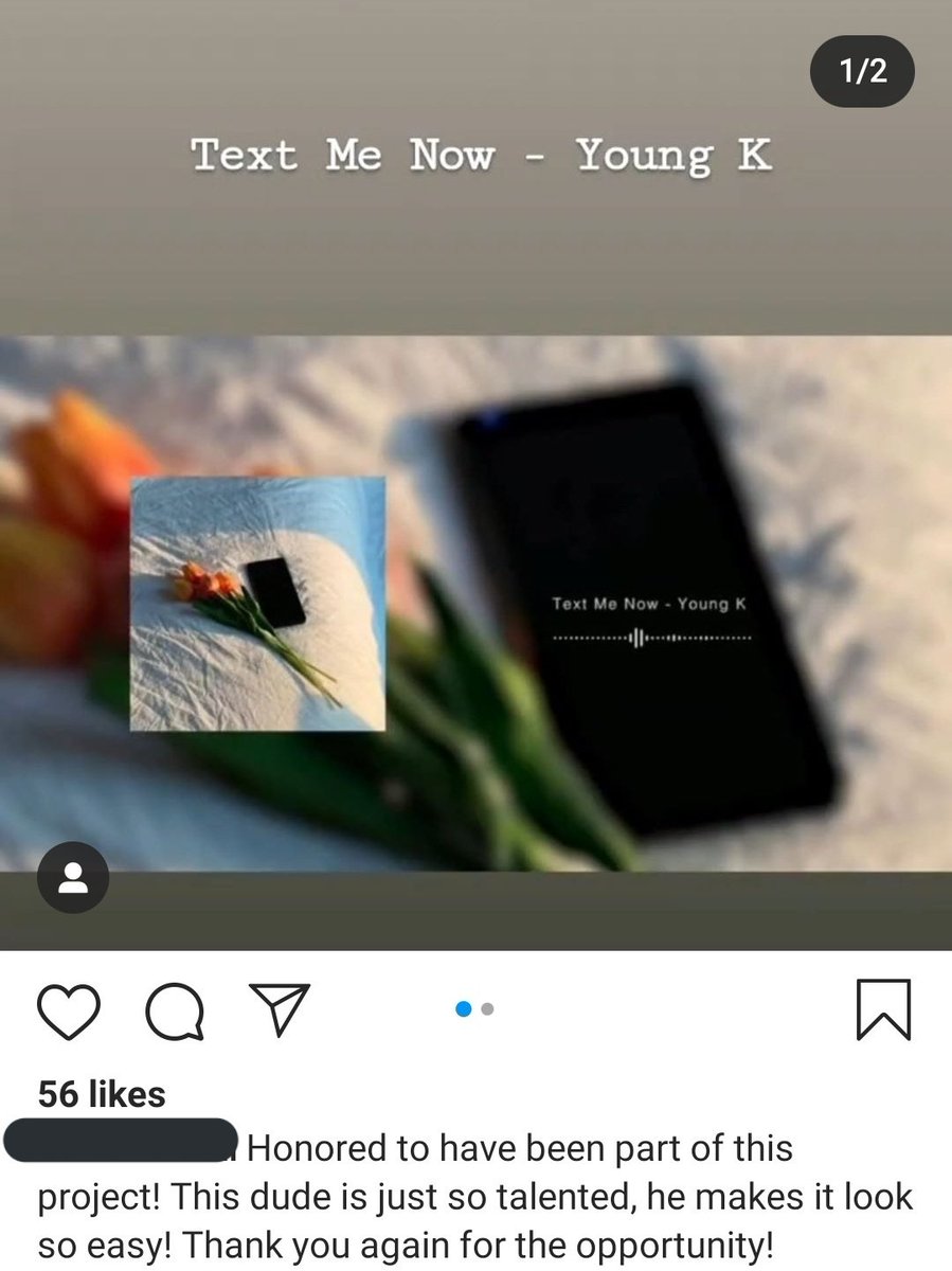 miniboxxx's tweet image. คุณ Isaac han กับคุณ Aaron kim ที่ร่วมแต่งทำนองและเรียบเรียงเพลง text me now อัพไอจีถึงเพลงนี้ด้วย #YoungK #TextMeNow