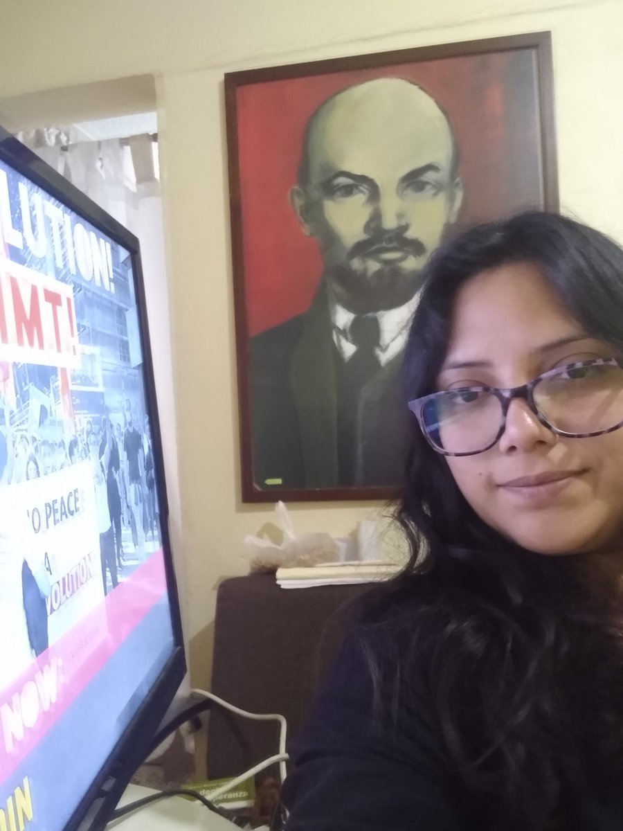 SalinasNoem's tweet photo. Nuestra tarea es armar ideológicamente a la clase trabajadora. 
#IMU2020 #MarxistUniversity https://t.co/BvpUwia5FN