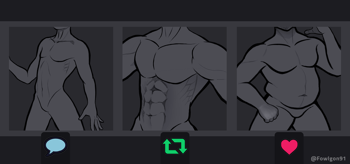Fowlgon91's tweet photo. Which is your favourite body type?

-Comment for slim
-Retweet for muscular
-Like for dad bod!

You can vote for multiple! https://t.co/skwpUCVzhA