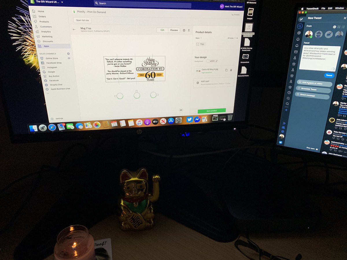 MrMChilds's tweet photo. Any other #EarlyBiz and #ElevensesHour peeps working away? #NoRestForTheWicked or for The @GiftWizardUK #WorkingOnAWeekend https://t.co/4mEt3Wy3cq