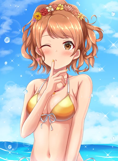 年に一度は見たい水着加蓮ちゃん
#北条加蓮 