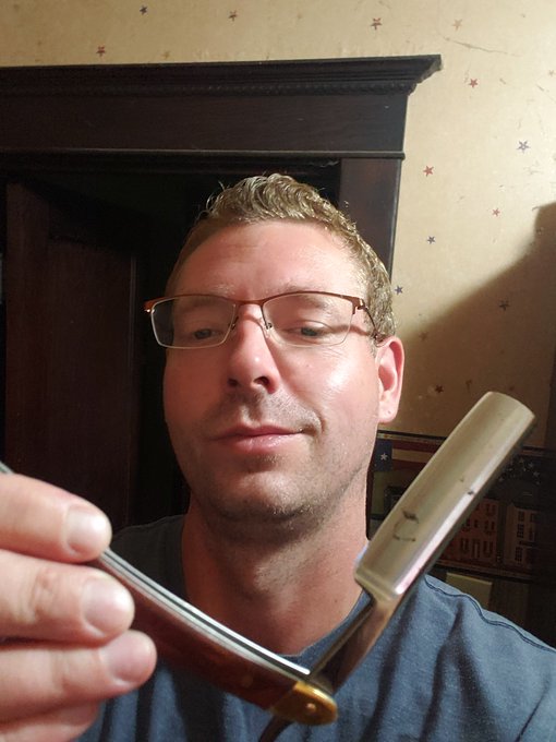 Who wants to watch #Daddy #Shave with a #StraightRazor? I'll show you how a #RealMan does it.  #ManLessons<a href="/tag/daddy"class="tags">#Daddy</a><a href="/tag/shave"class="tags">#Shave</a><a href="/tag/straightrazor"class="tags">#StraightRazor</a><a href="/tag/sexy"class="tags"><span>#sexy</span></a><a href="/tag/realman"class="tags"><span>#realman</span></a><a href="/tag/dilf"class="tags"><span>#dilf</span></a><a href="/tag/manly"class="tags"><span>#manly</span></a><a href="/tag/hotguy"class="tags"><span>#hotguy</span></a><a href="/tag/knifeplay"class="tags"><span>#knifeplay</span></a>