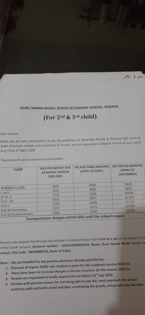 surbhiarora27's tweet photo. Schools are charging even transportation fees in this pandemic time, God knows who is using transportation facilities may be ghosts or School Management 's relatives 😐
They are also increasing school fees. @captainamrinde1 @VijayIndrSingla
#Unfairpractices #shouldstop https://t.co/AEb07HOIuH