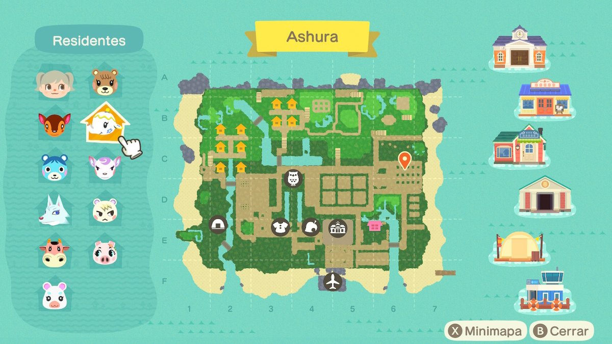 rumiharu's tweet photo. El antes del mapa, voy a volver a terraformar... #AnimalCrossing #ACNH #NintendoSwitch https://t.co/ngZLv4NgGX