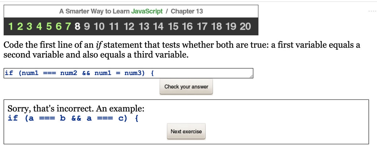 ItsJustPW's tweet image. Can someone point out what I've done wrong please? I just can't see it. #javascript #CodingNoob @markcmyers