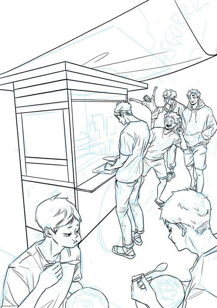 I'm dreading (yet also excited at) the moment when I have to fill in the cart lol 

So this scene is pretty common among college kids here. I used to spend dinner at a nasi goreng cart and college kids from around the area would be there too. It was so lively. 