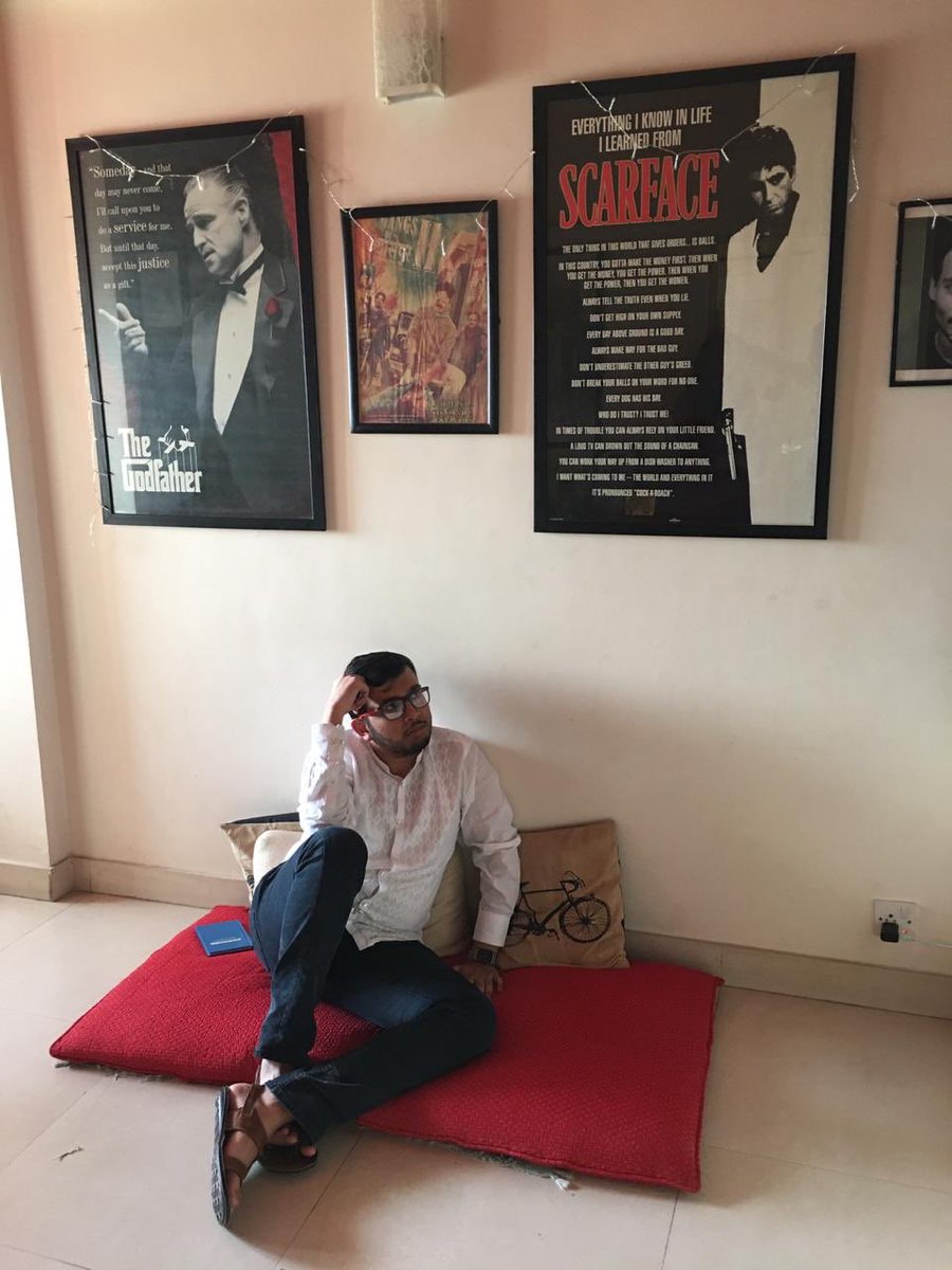 abhinav_k316's tweet image. #Throwback to #Holi2020 which I spent in the company of great thinkers such as Vito Corleone, Tony Montana &amp;amp; our very own Faizal “Phaijal” Khan...wonder when would I be able to get their company again...#Lockdown #ThrowbackMemories #ThinkersUnited