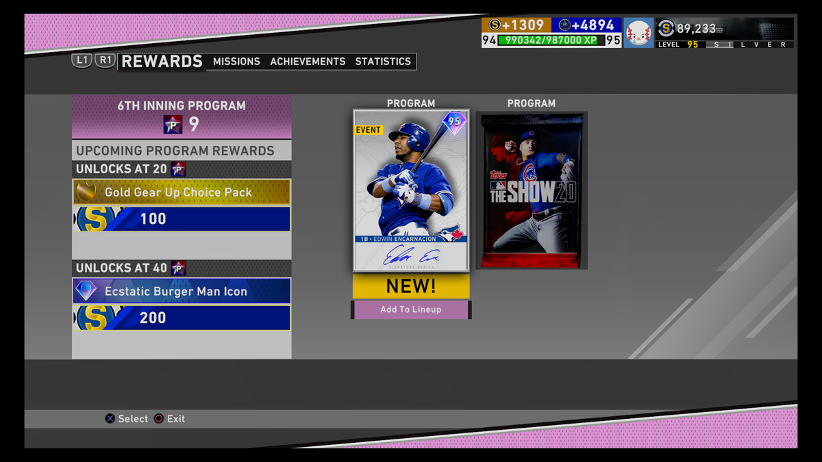 Dub10_'s tweet photo. Welcome Slugger(: #MLB20 #DiamondDynasty #Twitch #MLBTS20 #PS4share https://t.co/yjgnppqV9r