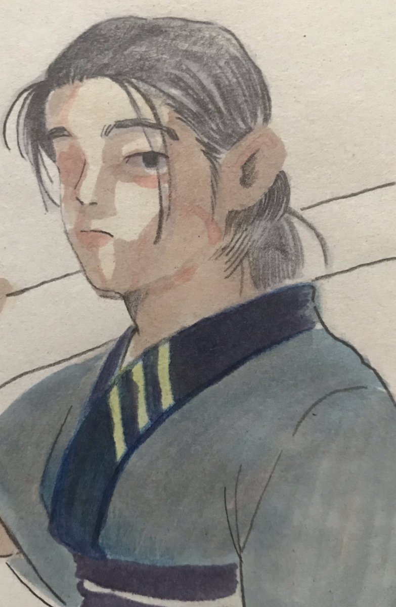 ざっくり工程 女オガタさん 更紙 おうむs 鉛筆 コピック 色鉛筆 ざっくり下塗りしてから鉛筆 で描き込む または 鉛筆ではコピックが滲むので下書きを 更紙に コピー 何度もミスできる 色を重ねる 鉛筆色鉛筆を描き込む