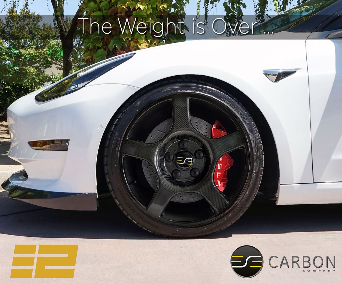 esecarbon's tweet photo. Attention all Tesla Model S owners interested in upgrading your 19x8.5" wheels to full #CarbonFiber?  We are now accepting a limited number of orders for September / October delivery to select early adopters at a price of $6,995.00 for a set of 4!
#Tesla  #TheWeightIsOver https://t.co/SjQyp0q8GS