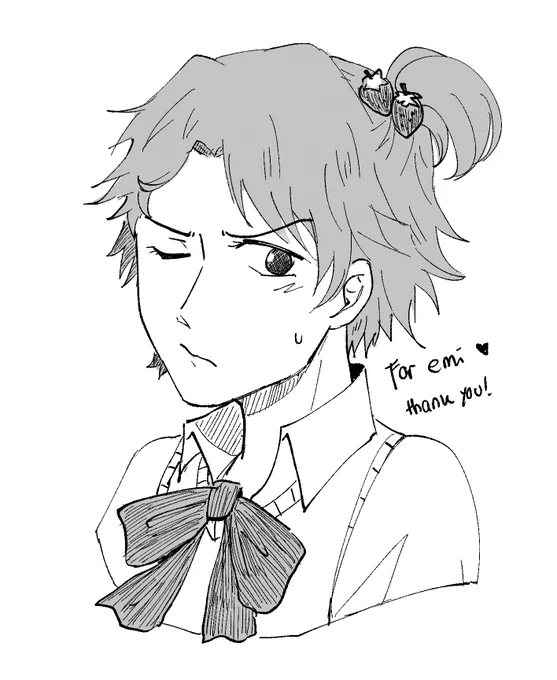 @spicyomelettes told me to go nuts so 👀 crossdress yosuke time 