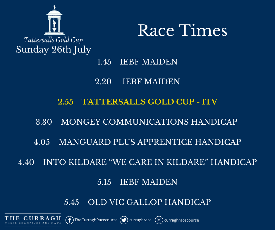 curraghrace's tweet photo. π Where To Watch π @Tattersalls1766 Gold Cup Day
Sunday 26th - @Tattersalls1766 Gold Cup Day
@RacingTV 1:45pm - 6pm
@ITV 2:50pm - 3:00pm
π First race 1:45pm
2:55 pm @Tattersalls1766 Gold Cup
#keepingracingsafe #wherechampionsaremade https://t.co/A0NFbLwqHA
