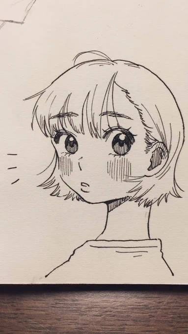 らくがきたのし🥺 
