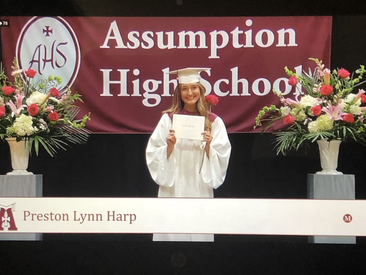 Got to watch the virtual graduation of my niece! We are so proud of you! Forever our Rose!